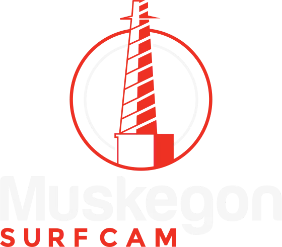 Muskegon Surf Cam - Pere Marquette Beach webcam and Lake Michigan conditions